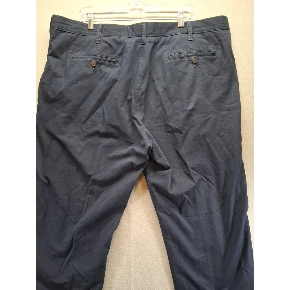 Nautical Men Classic Fit Blue Pants Size 42X32‎ 5 Pockets